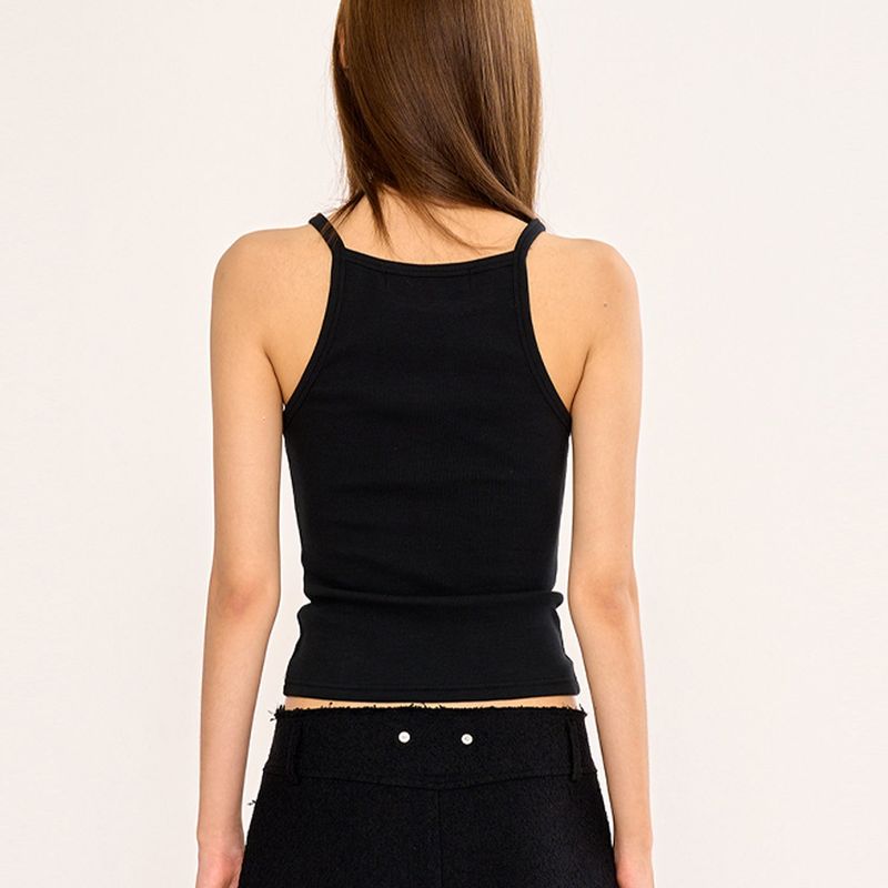 High Tank Top - Black