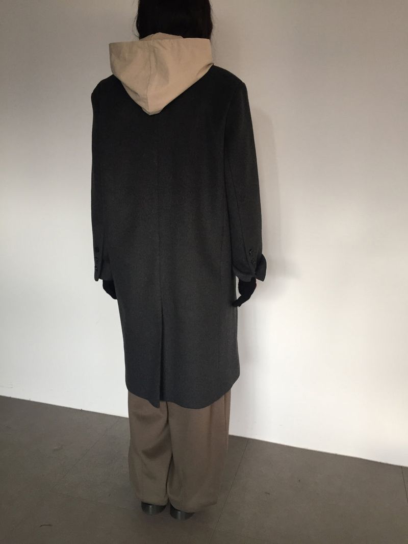 Wool Blend Essential Long Coat (2 Colors)