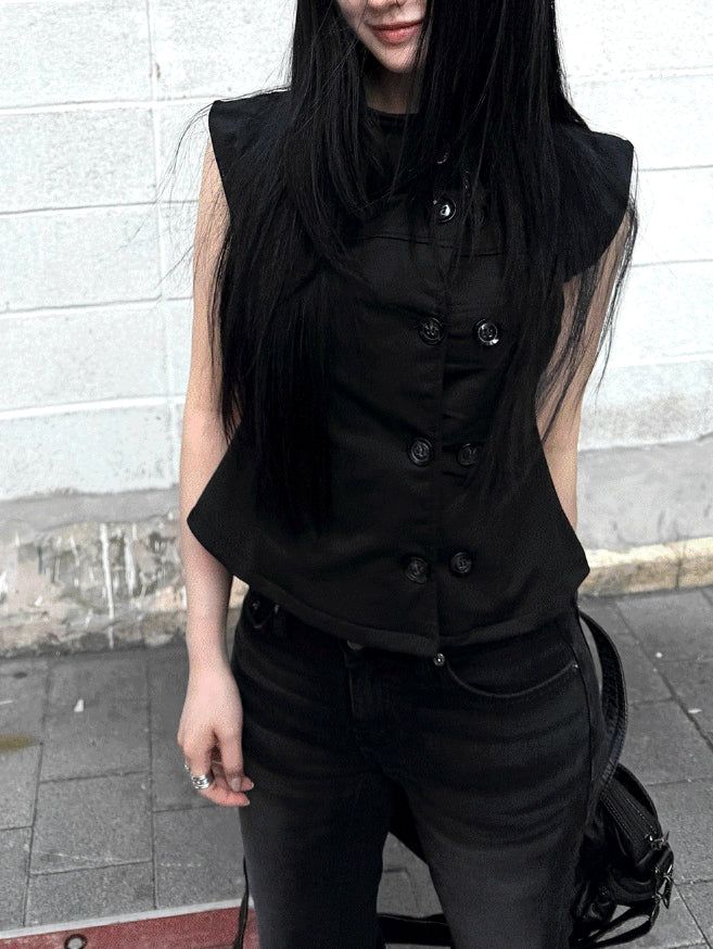 Dark Addict Button Top