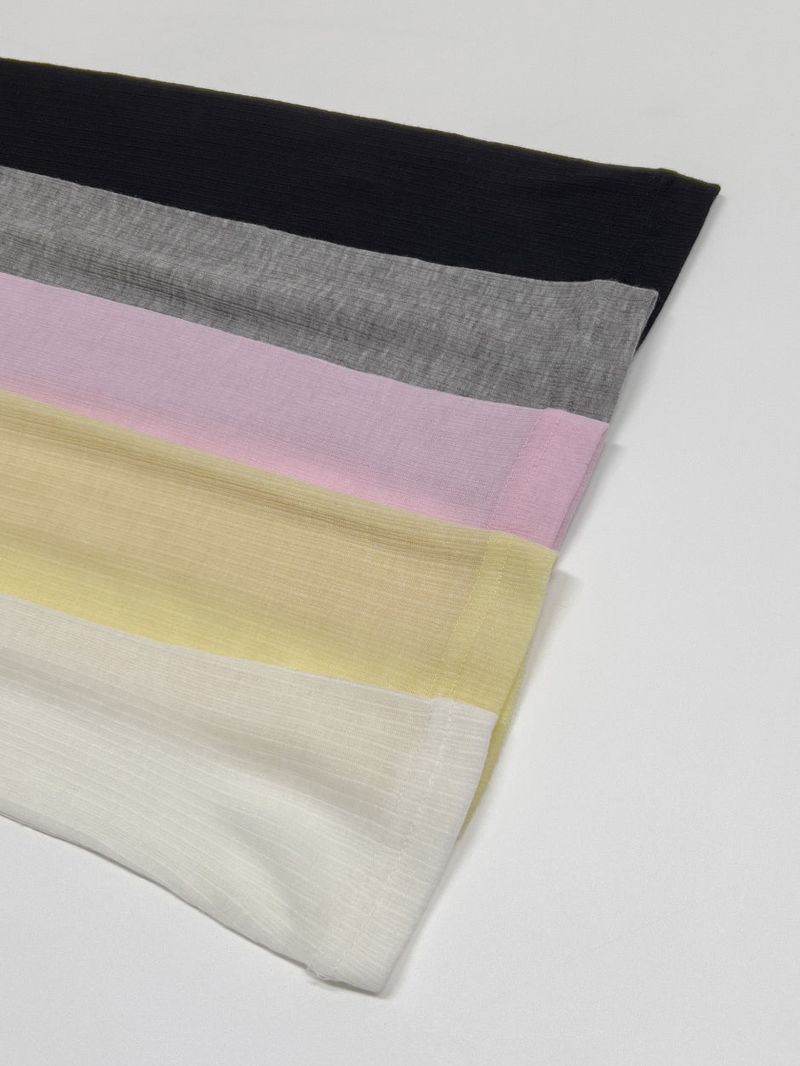 Tencel Slim See-through T-shirt