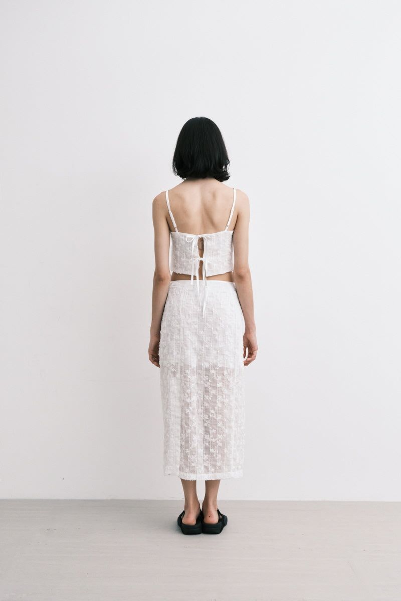 rose top (white)