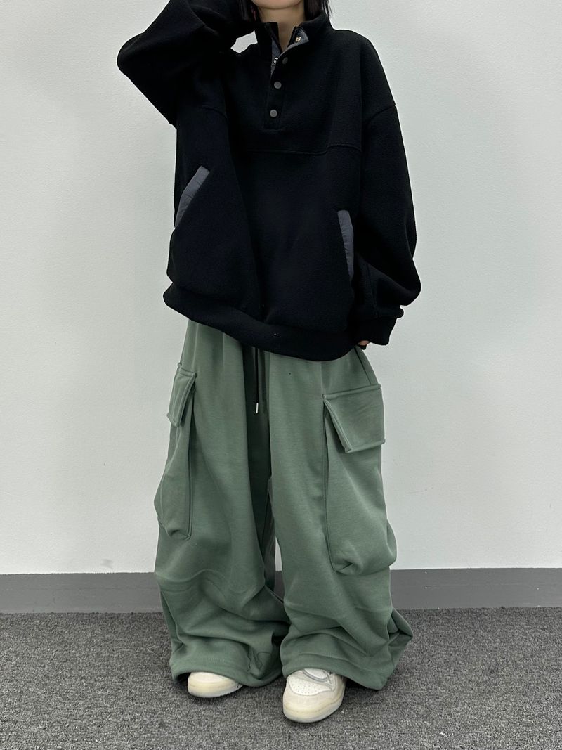  Big wide fleece pants