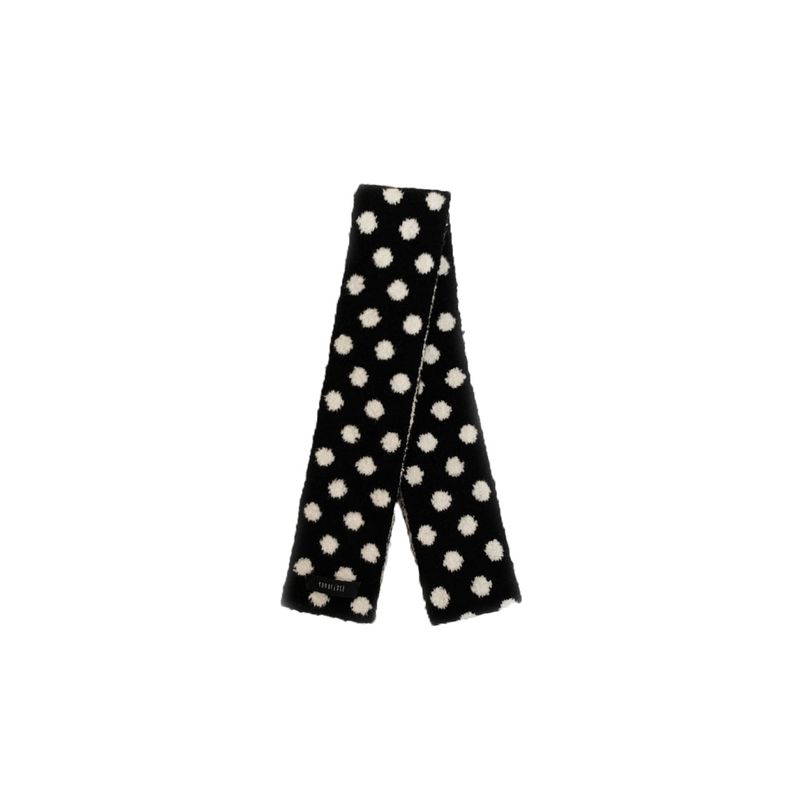 DOT tow tone muffler(Ivory/Black)   