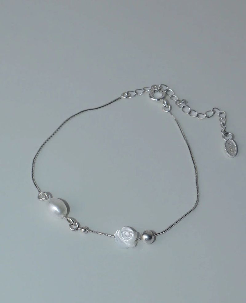 [MADE] rose petal trace bracelet