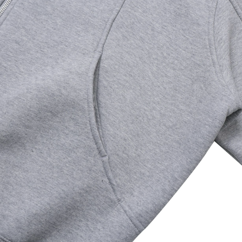 ONE-RIVET CURVED ZIP