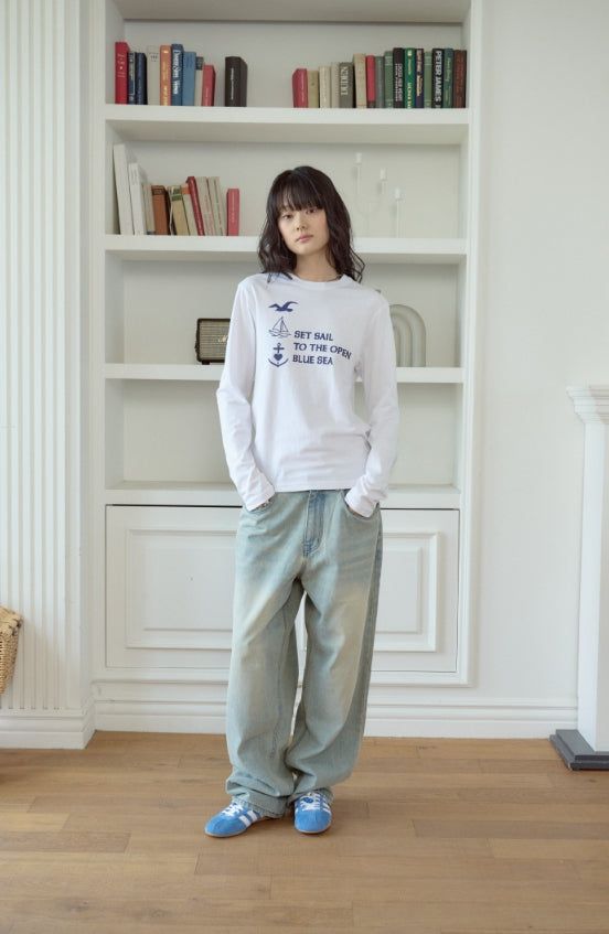 26SS★ Blue Sea Long Sleeve