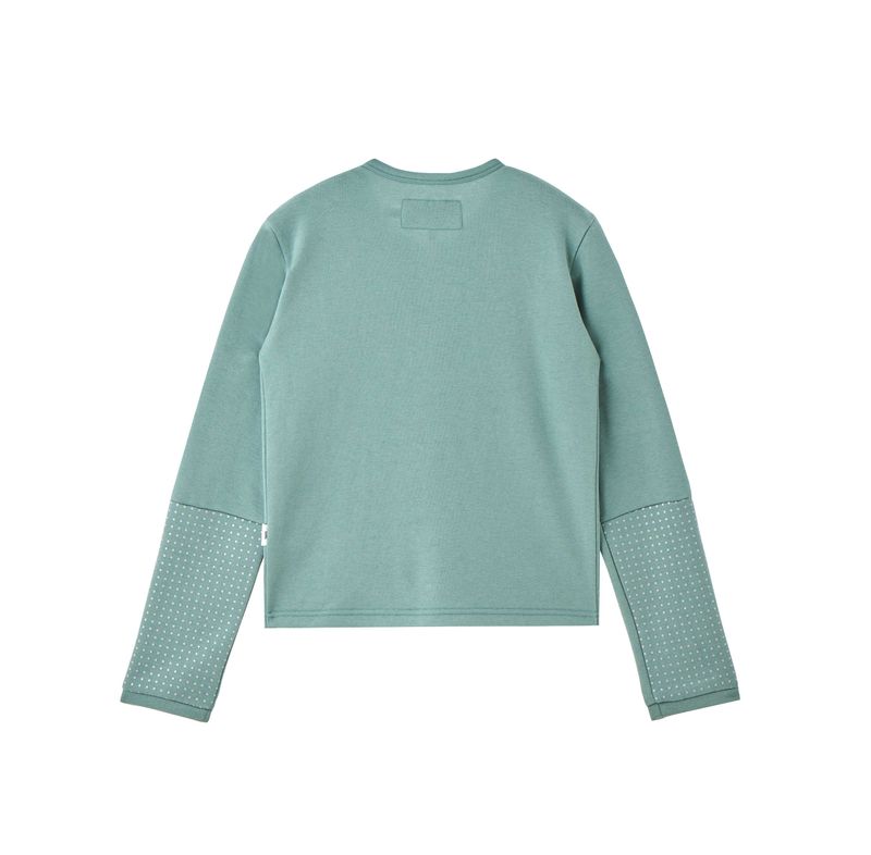 LAMB LIVELIHOOD SWEAT CARDIGAN (TURQUOISE)