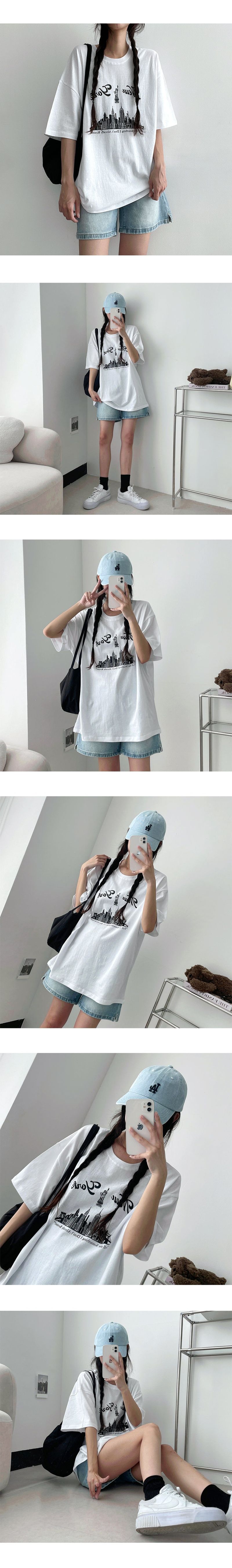 Bonlen Washed Denim Shorts