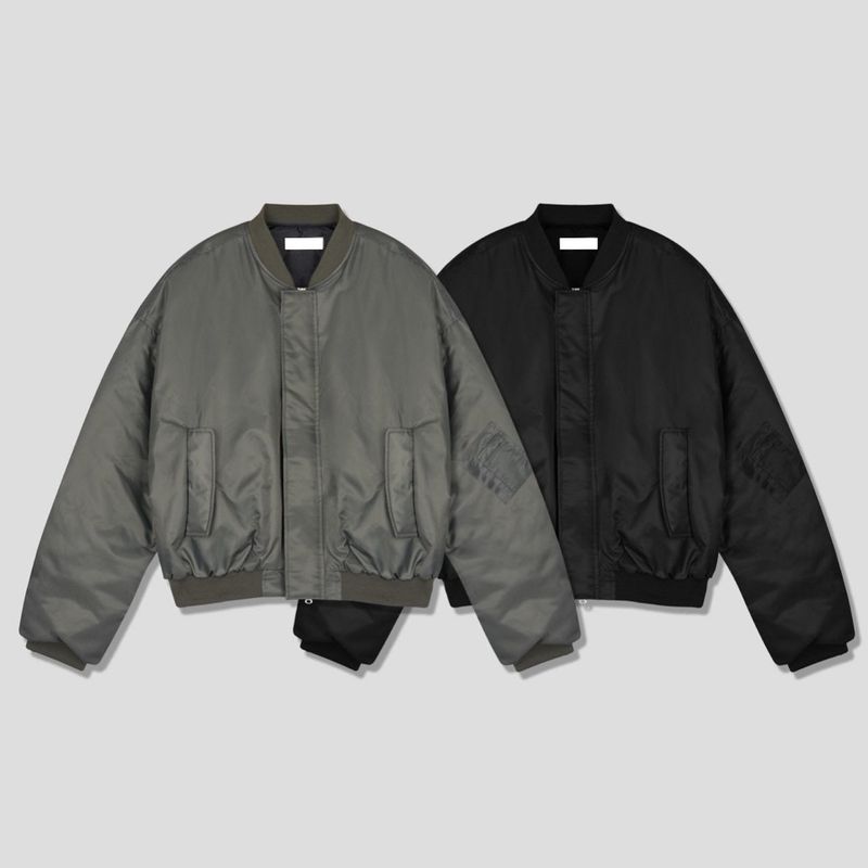 Urban Crop Bomber Jacket (2 Colors)