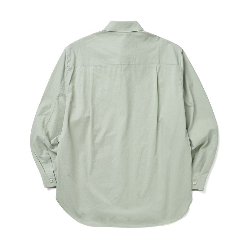 Express Holiday Signature Symbol Basic Shirt_Dust Mint
