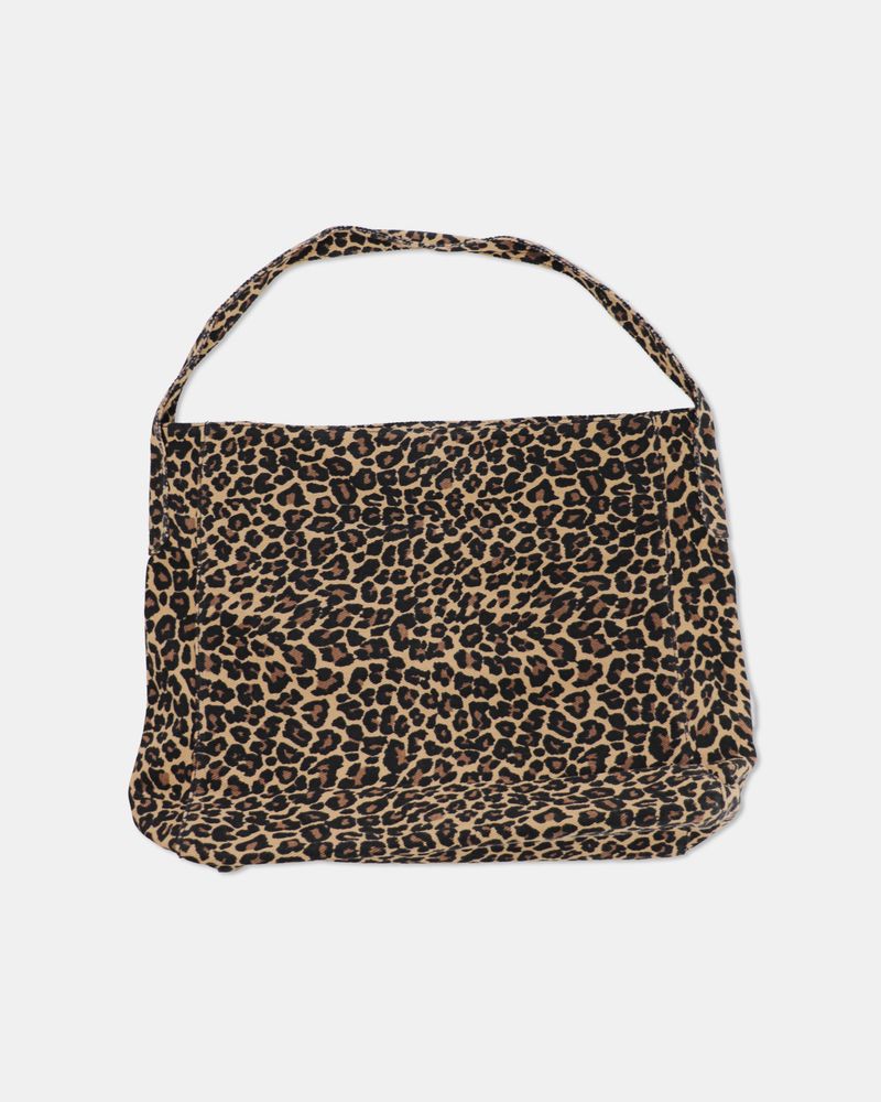 Kiril Leopard Print Hobo Shoulder Bag