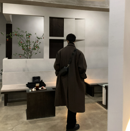 Levito Overfit Balmacan Coat