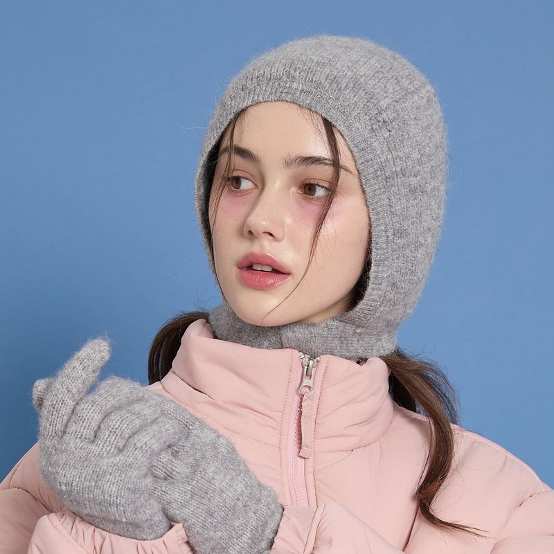 Hairy Ribbon Balaclava