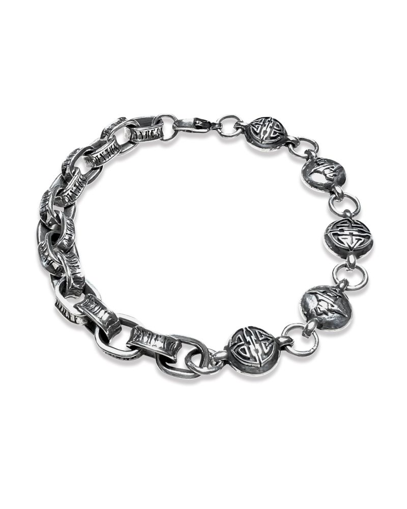 ANDEND(エンデンド)の「AE LOGO BALL CHAIN BRACELET(20.5CM)(Accessories)」