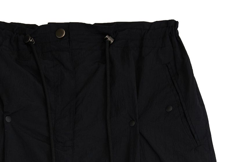 CARGO MAXI SKIRT_BLACK