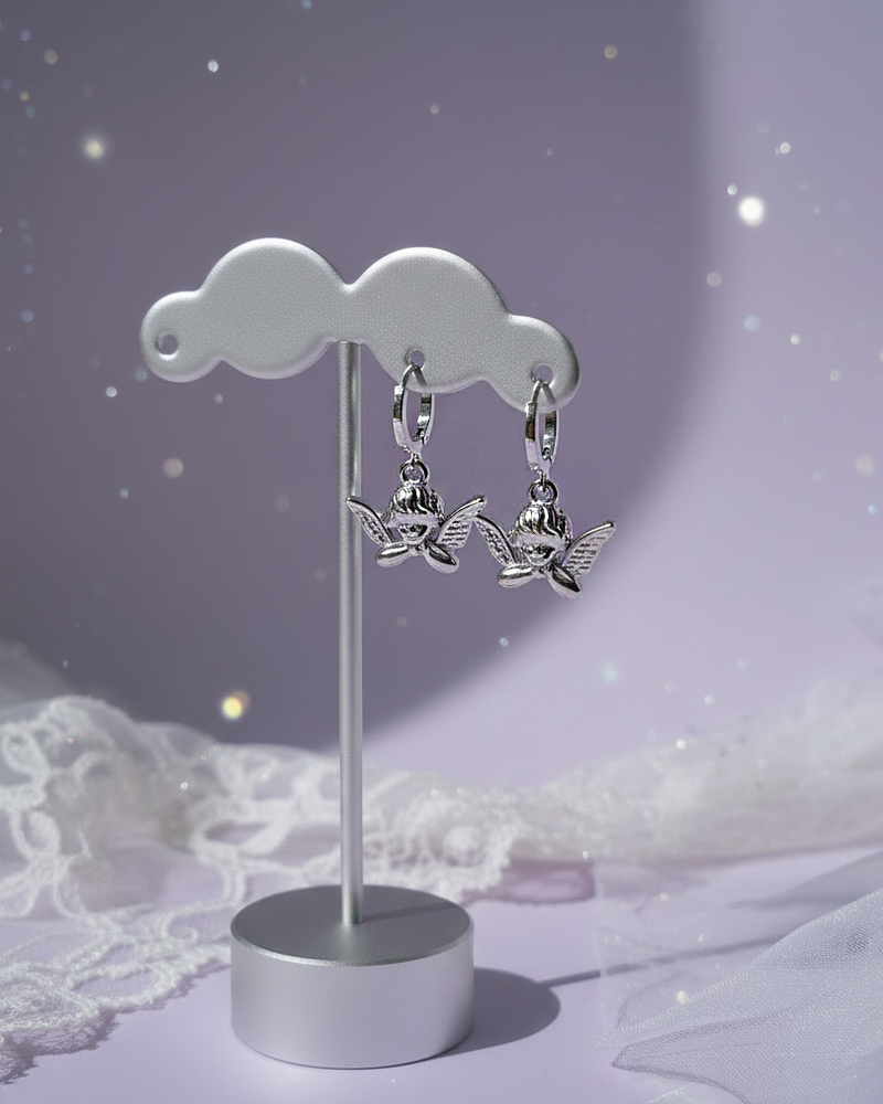 Petit Angel Huggies Piercing - Silver Color