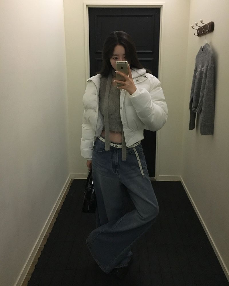 [ORIGINAL] HOLLY TIE SHORT-SLEEVE KNITTED SET