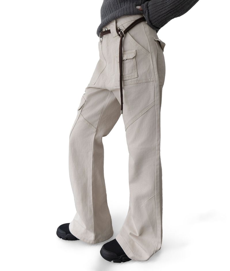 (Unisex) Onne Cargo Flare Work Pants
