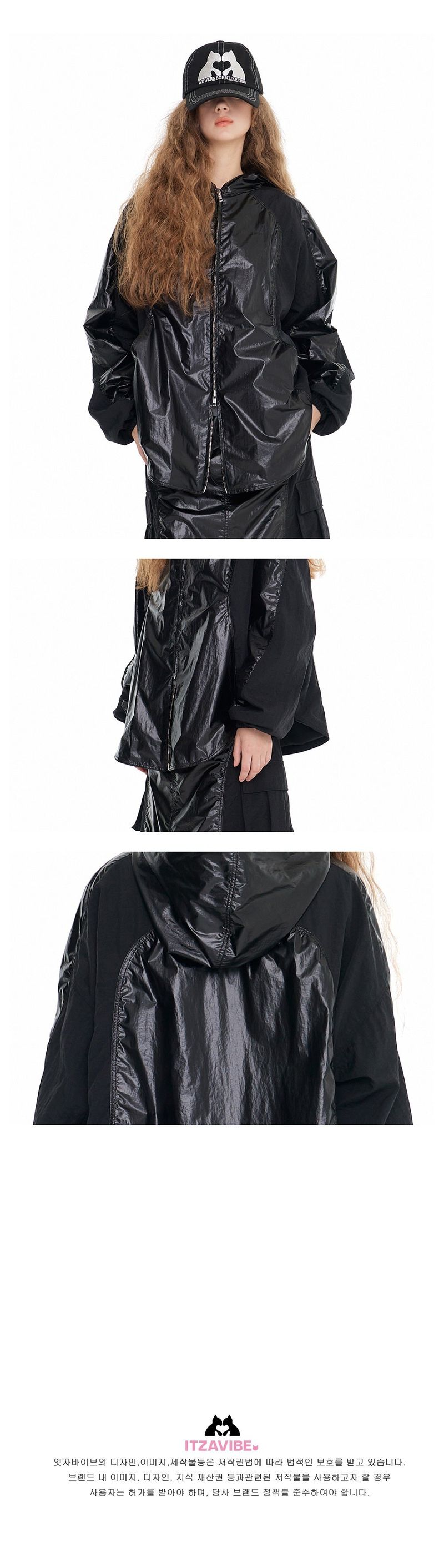 [ICC22UHD08BK] WINDBREAKER JACKET