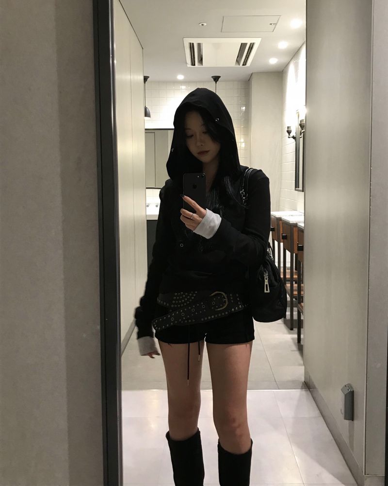 Snap hoodie