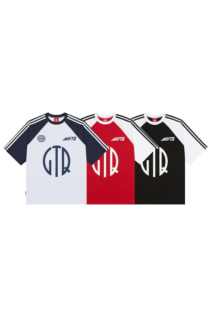 VENTIQUE Raglan Coloring T-shirt 3color