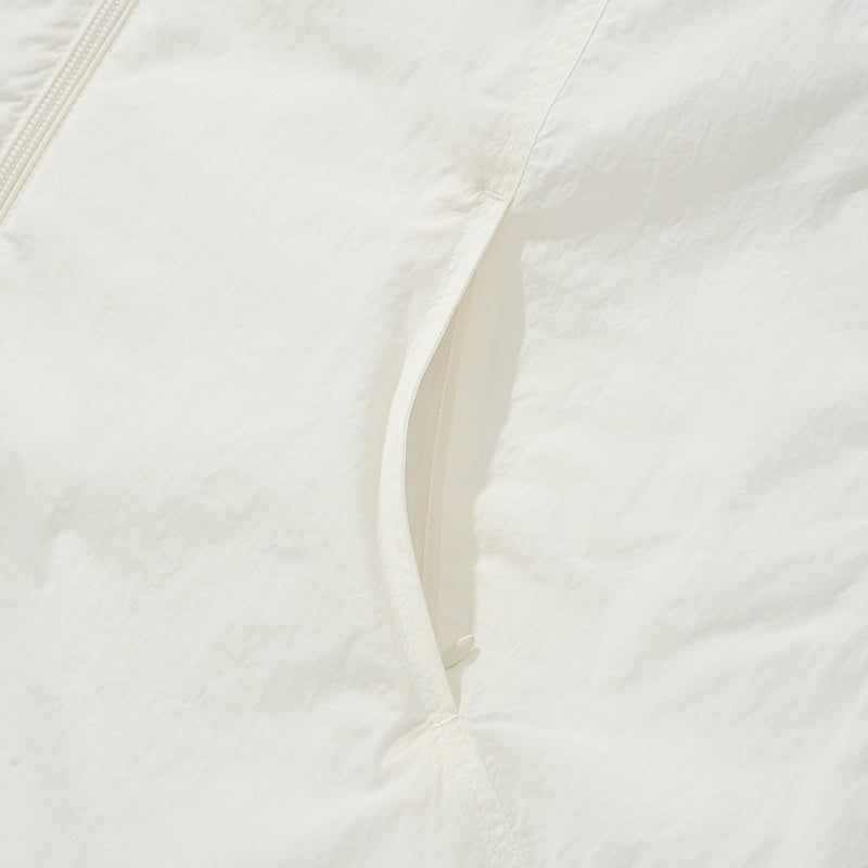 KIRSH プレーンインクシジョンウーブンウインドブレーカー [WHITE]
