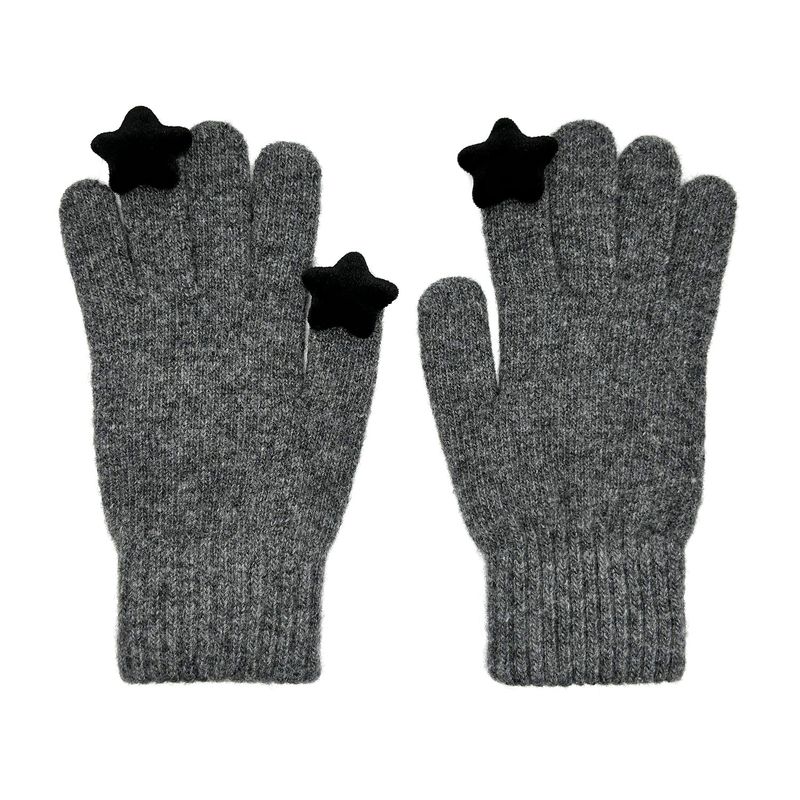 OTHER-worldly（アザーワールドリー）の「Star Wool Gloves [Grey]（Fashion Accessories）」
