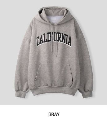 カリフォルニアダブルレイヤーオーバーフィットフーディー