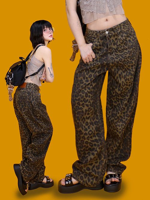 KUO（クーオ）の「leopard wide pants（Pants）」