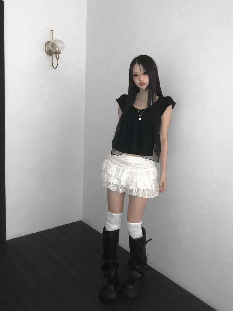 frottie lace sk(3 color)