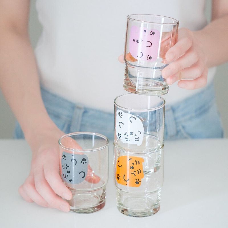 MUZIKTIGER STACKABLE CLEAR CUP