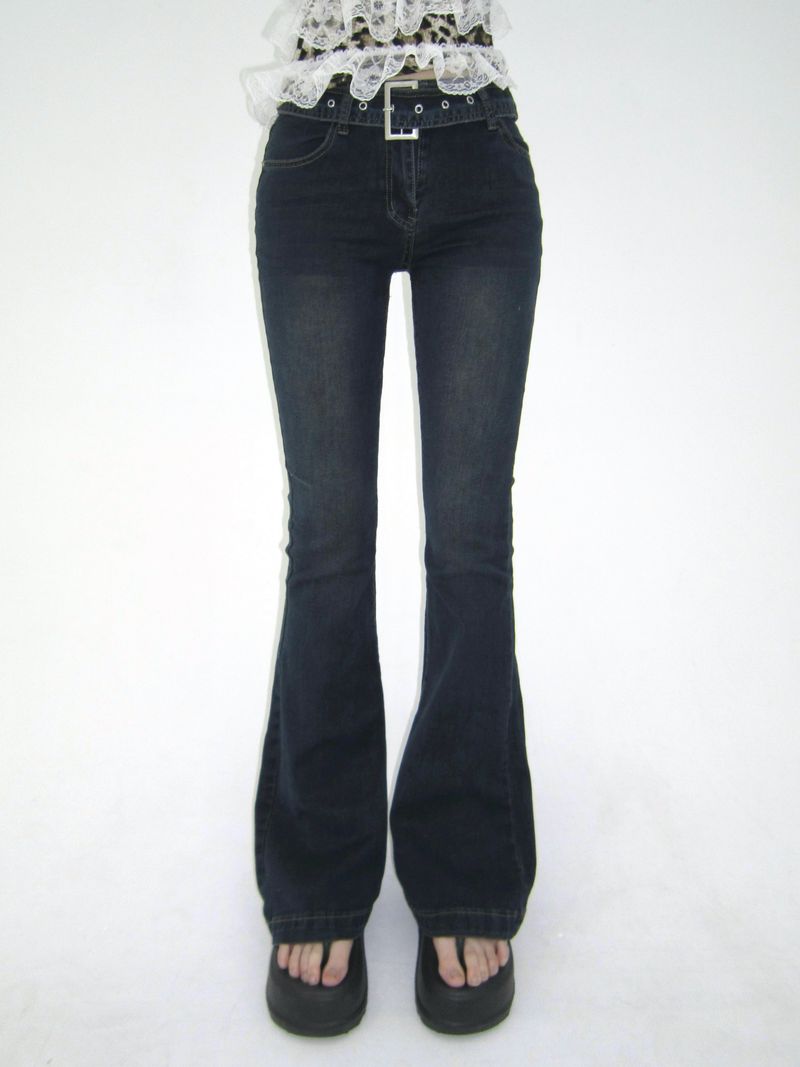 TTSTUDIO(ティーティースタジオ)の「Belt bootcut denim-PT(Pants)」