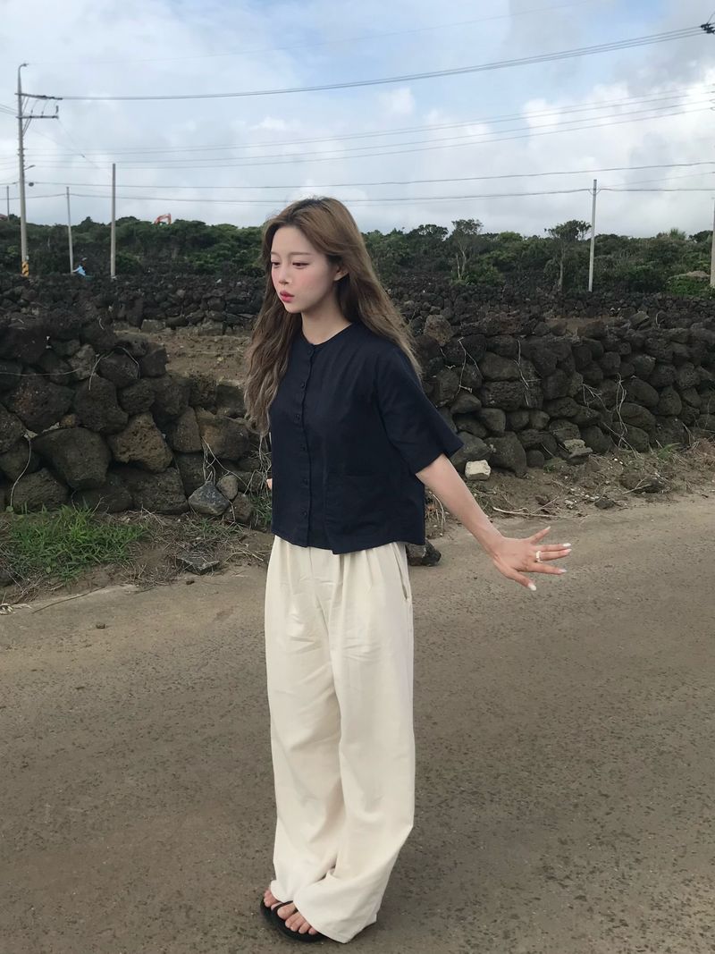Arco iris（アルコイリス）の「Jolly pocket shirt（Tops）」