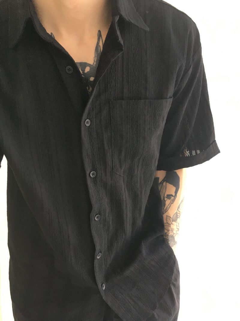 det short sleeve shirt(2colors)