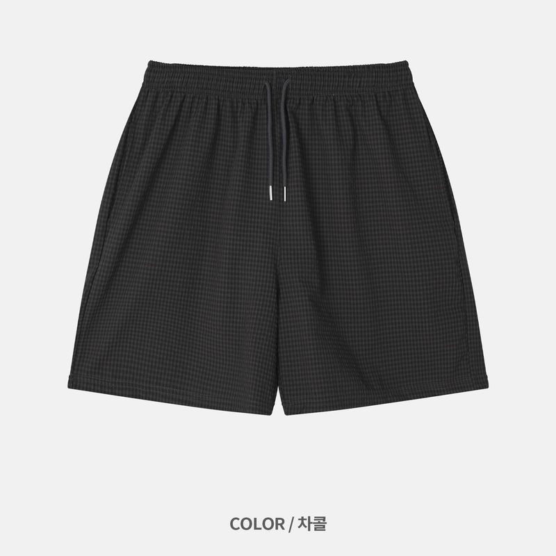 Mini Checked Shorts