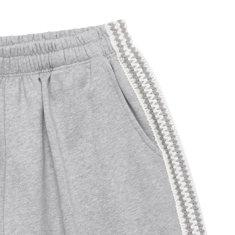 Asel Bermuda Sweat Shorts Gray
