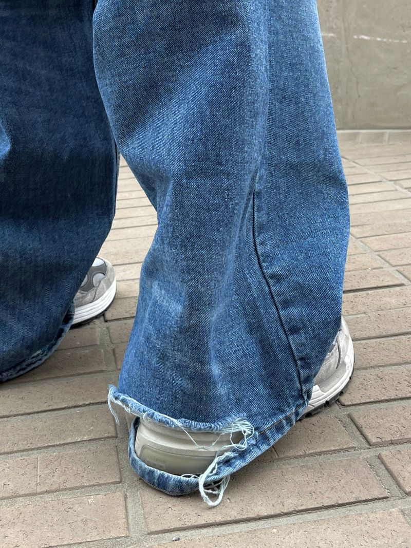 cat vintage denim PT -2C