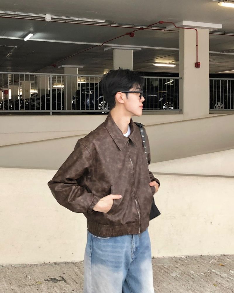 Averdeen leather jacket