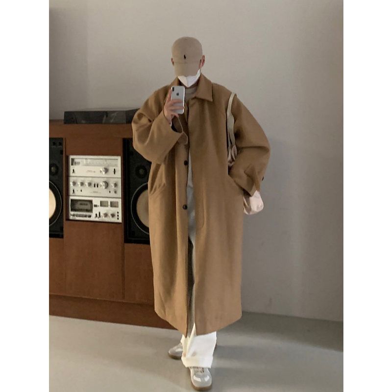 Nus. Beige Wool Coat