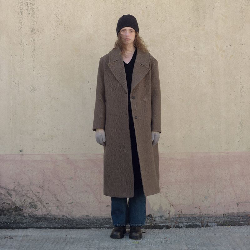 answerisyes（アンサーイズイエス）の「Classic Alpaca Blending Coat（Jackets/Outerwear）」