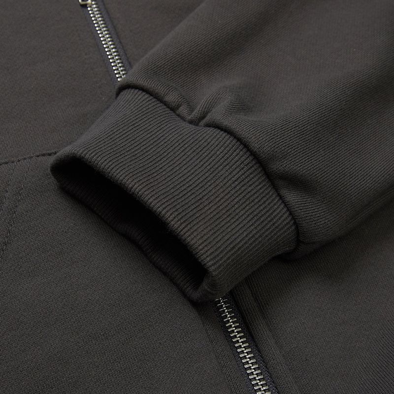 ビッグカラーハーフジップアップ / Bigcollar Half Zip up [CHARCOAL]