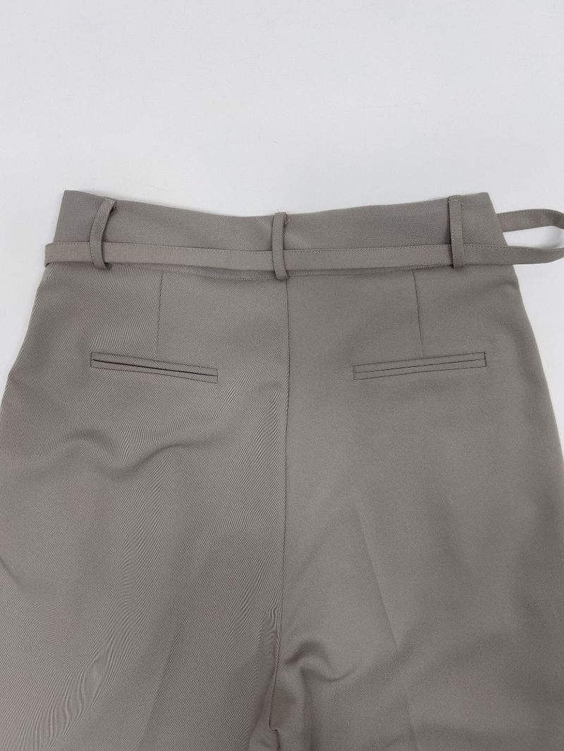 Davi Belted Wide Slacks