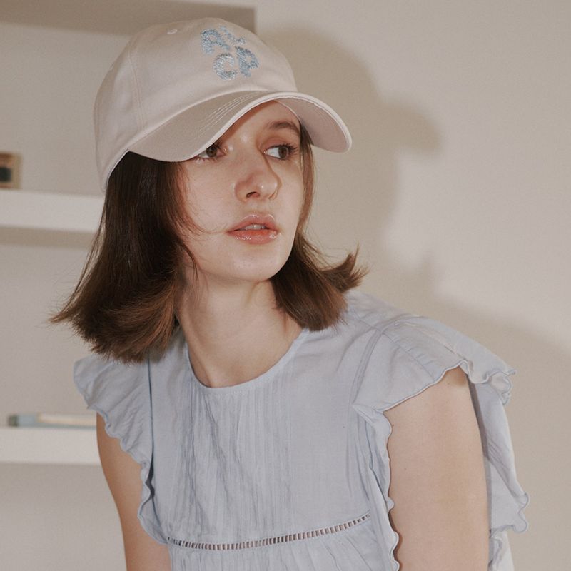 ALLINCOMPLETE（オールインコンプリート）の「ALCP スケッチボールキャップ (Light Beige)（帽子）」