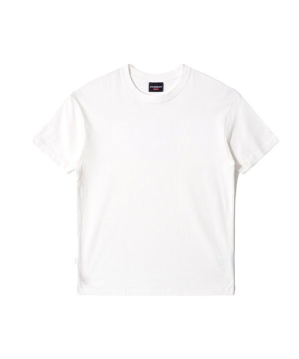 QT8 GARMENTS（キューティーエイトガーメント）の「OC Silky Plain Tee (Ivory)（Tops）」