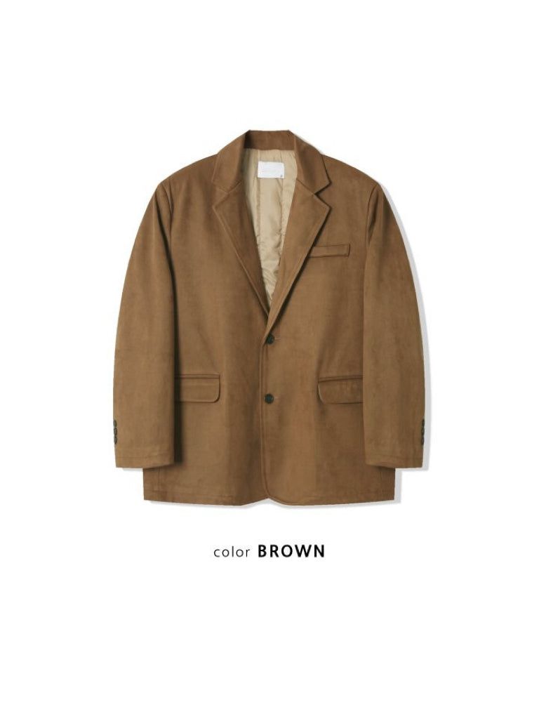 Brunch suede blazer jacket