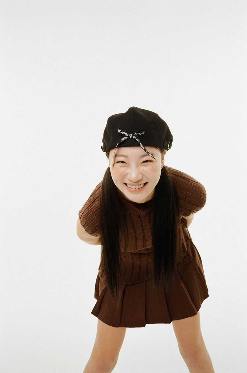RIBBON HUNTING CAP / BLACK