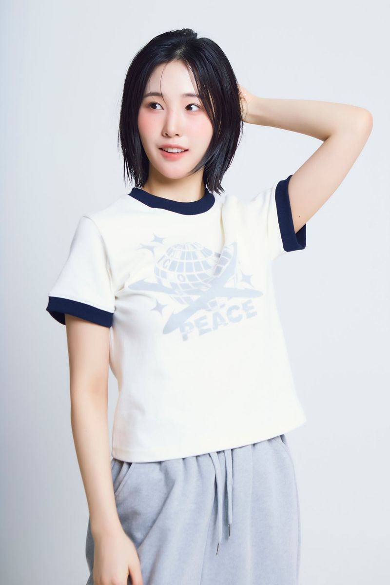 universe print ½T-shirts_ivory/navy