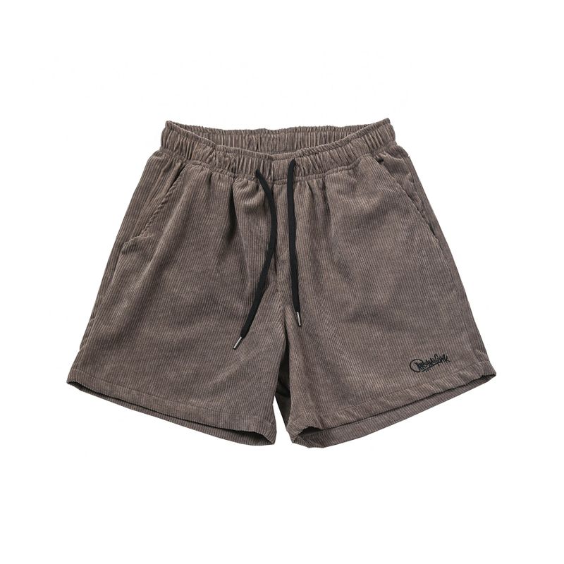 ARCANE FUNK（アーケインファンク）の「CORDUROY LOGO HALF PANTS BROWN（Pants）」