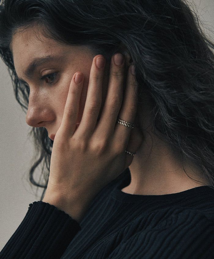 verte（ヴェフト）の「[925 silver] Cinq.silver.213 / エパイスバウトリング (silver)（アクセサリー）」