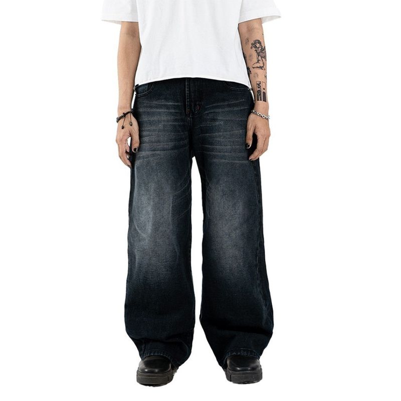 H1 Baggy - Ash Grey - Celana Jeans
